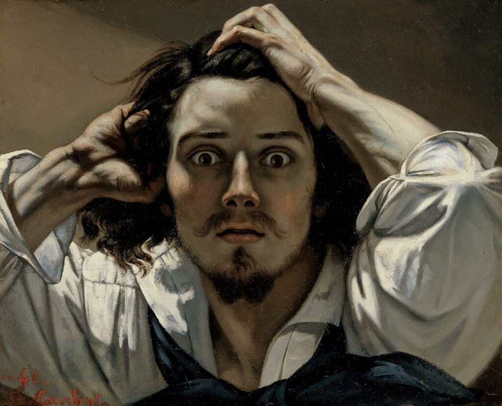 gustave courbet autoportrait desespere