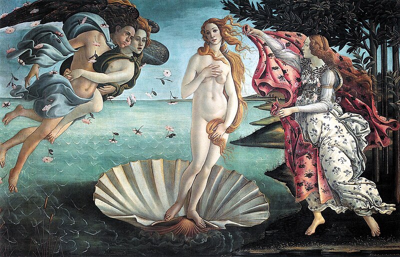 birth of venus botticelli