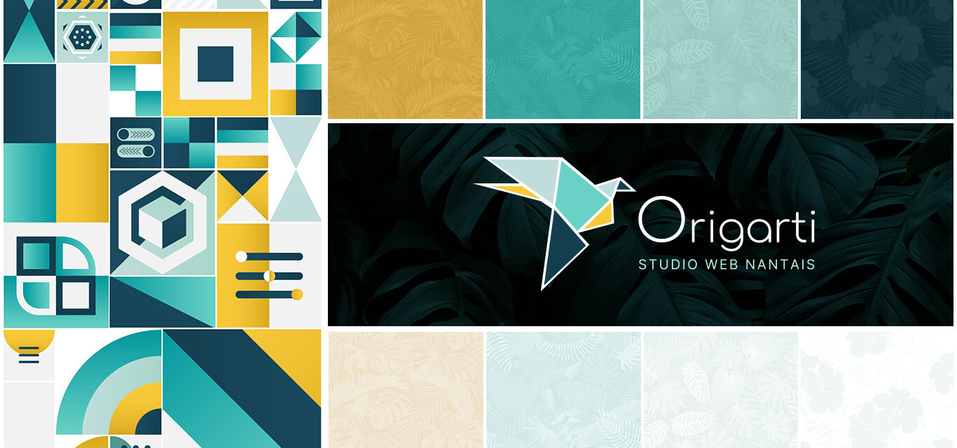 origarti branding illustrations textures